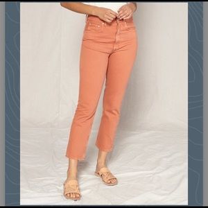 Outerknown high rise S.E.A. Jeans